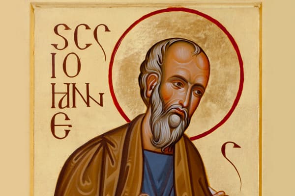 Particolare Icona San Giovanni Chiesa di San Timoteo Casal Palocco Roma